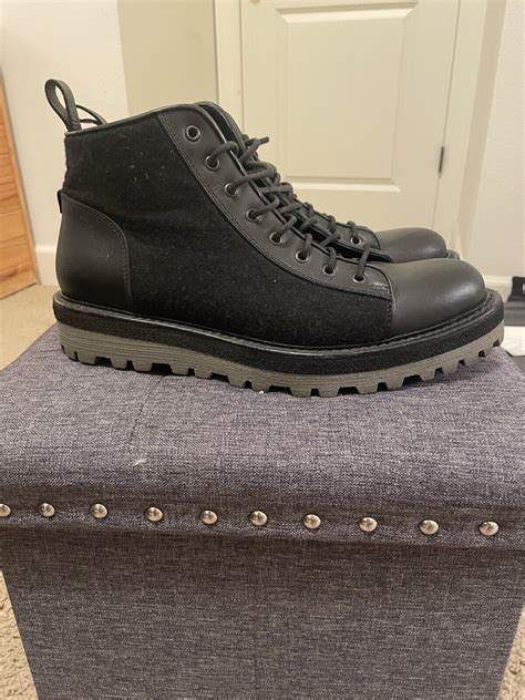 ysl mens boots combat